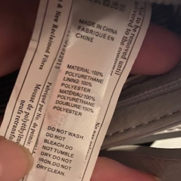 Denver Hayes Light Grey Crossbody purse NWT - Picture 10 of 11